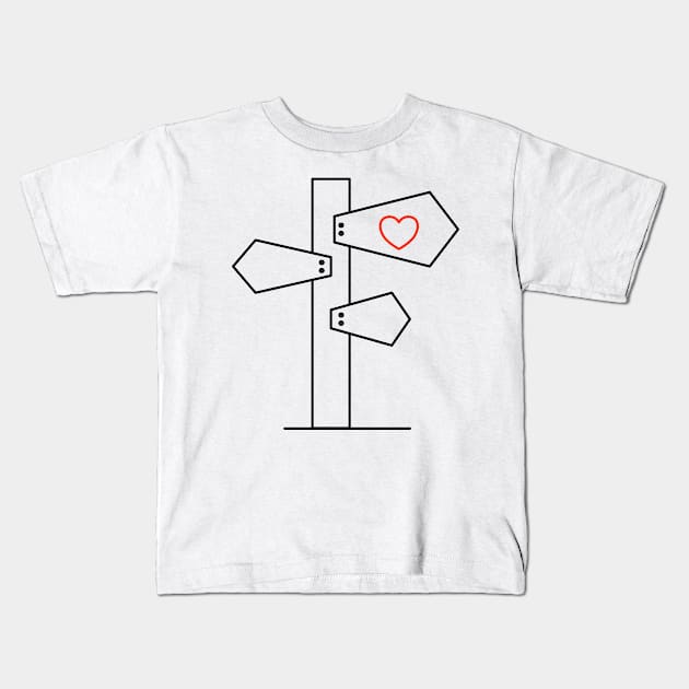 Path Kids T-Shirt by timohouse